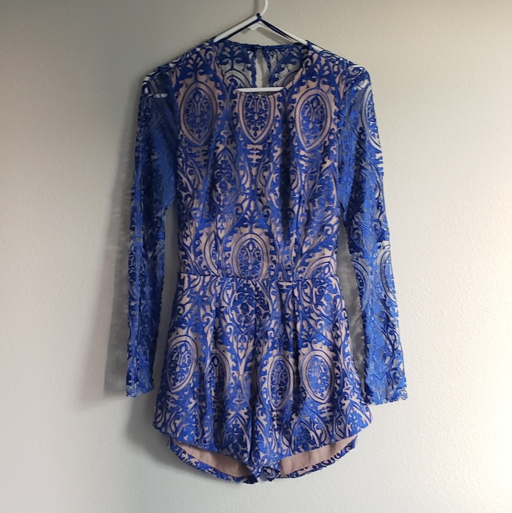 Jetset Diaries Romper With Open Back - image 1